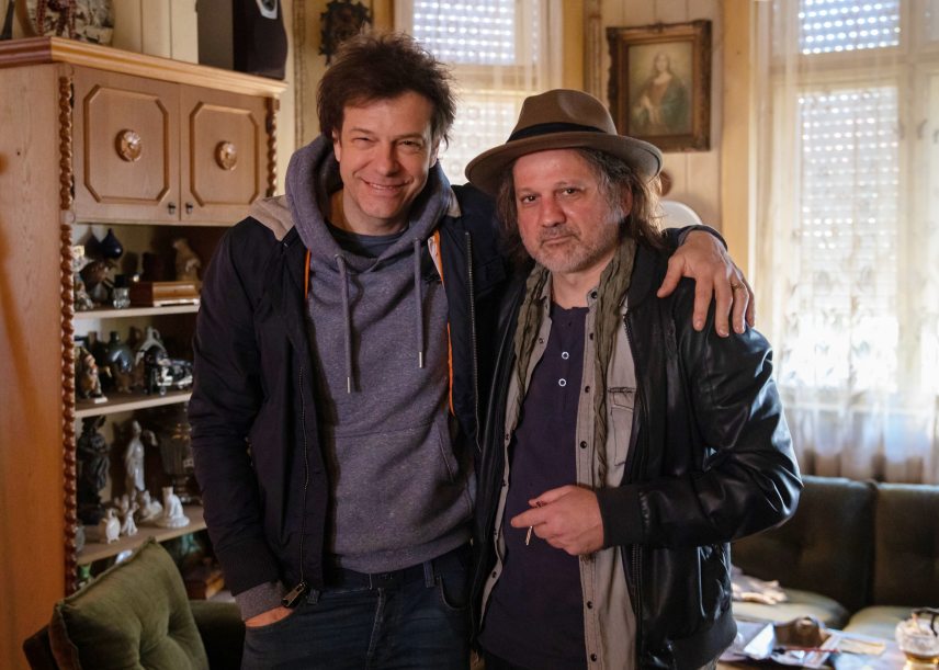 Till Attila és Thuróczy Szabolcs az És mi van Tomival? című film forgatásán. Fotó: Nemesházi Péter / Laokoon Filmgroup: Till Attila és Thuróczy Szabolcs az És mi van Tomival? című film forgatásán. Fotó: Nemesházi Péter / Laokoon Filmgroup: