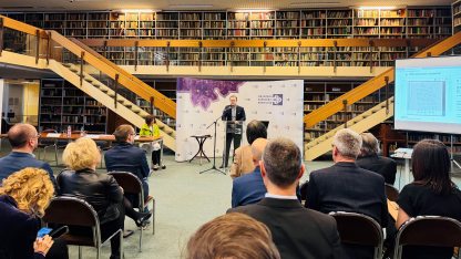 Jókai Mór öröksége a Jókai-hagyaték és a magyar irodalmi hagyomány című konferencia megnyitója. Fotó. MNMKK OSZK_.jpg