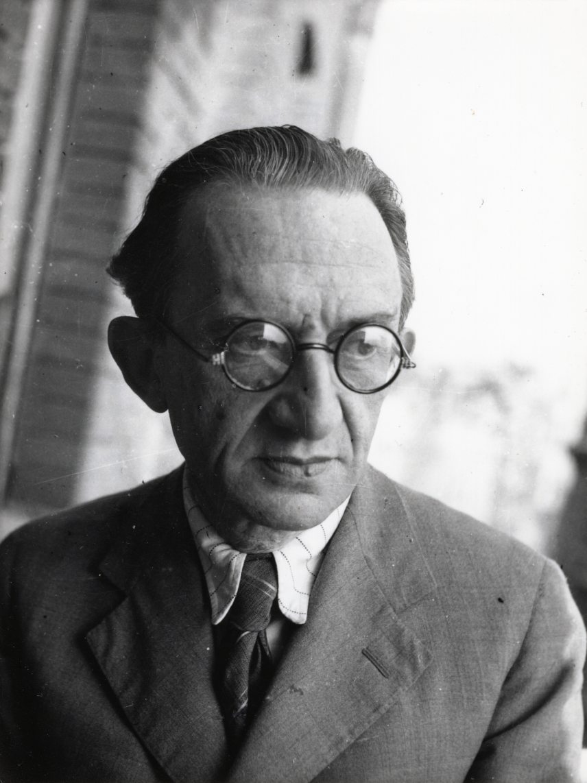 Lukács György 1945-ben. Fotó: Bauer Sándor / Fortepan