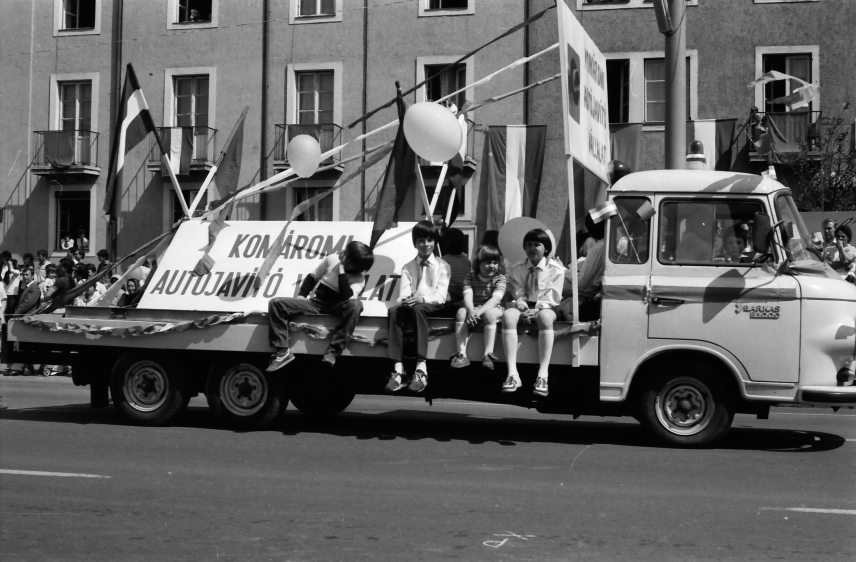 Komárom, 1983. Fotó: Gábor László / Fortepan