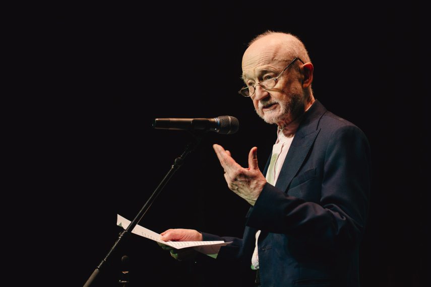 Nádasdy Ádám magyar nyelvész, költő.  Fotó: Sorok Péter / Kultúra.hu