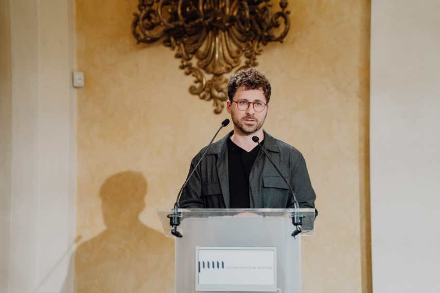 Keresztes Balázs, a Petőfi Kulturális Ügynökség külügyi programjainak felelőse. Fotó: Hegyi Júlia Lily / Kultúra.hu Keresztes Balázs, a Petőfi Kulturális Ügynökség külügyi programjainak felelőse. Fotó: Hegyi Júlia Lily / Kultúra.hu