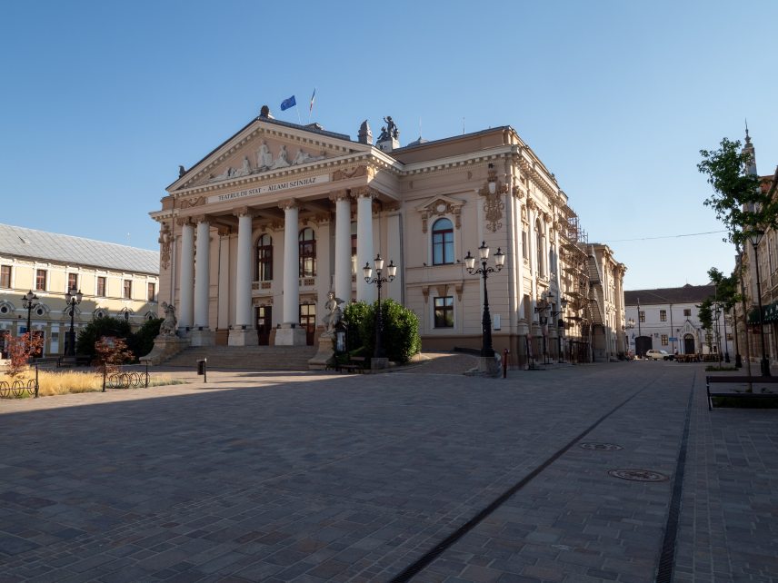 A nagyváradi Szigligeti Színház. Fotó: shutterstock/Media deSign SRL